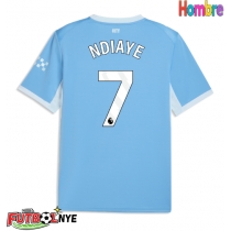 Camiseta Manchester City Iliman Ndiaye #7 Primera Equipación 2026-27 manga corta